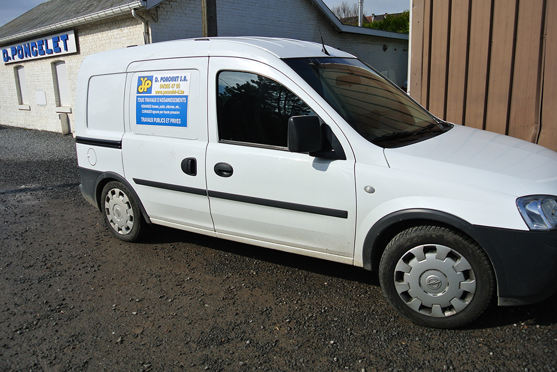 Poncelet - D débouchage camionette