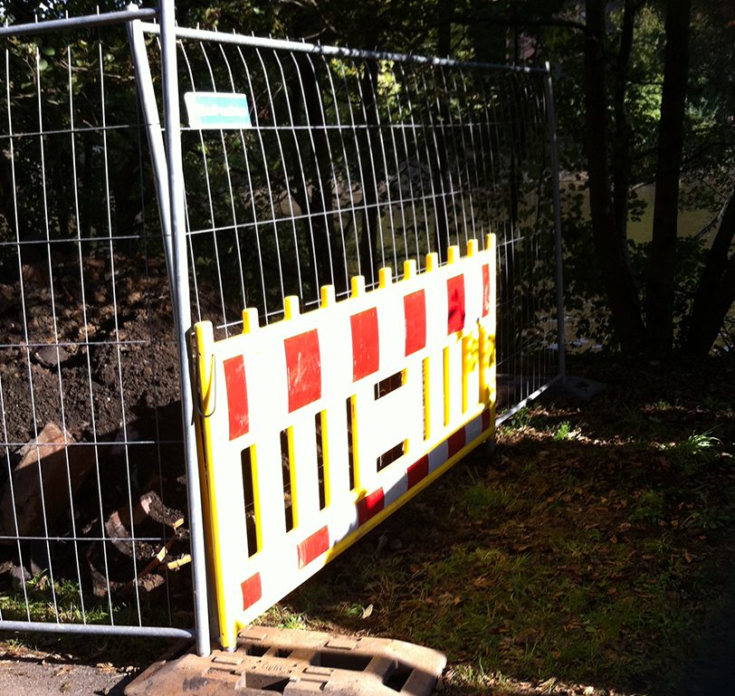 égouttage barrière