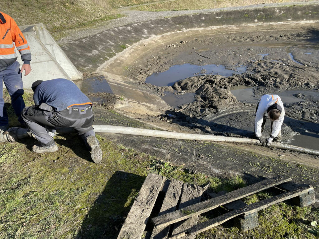 Pompage  curage fosse septique 1