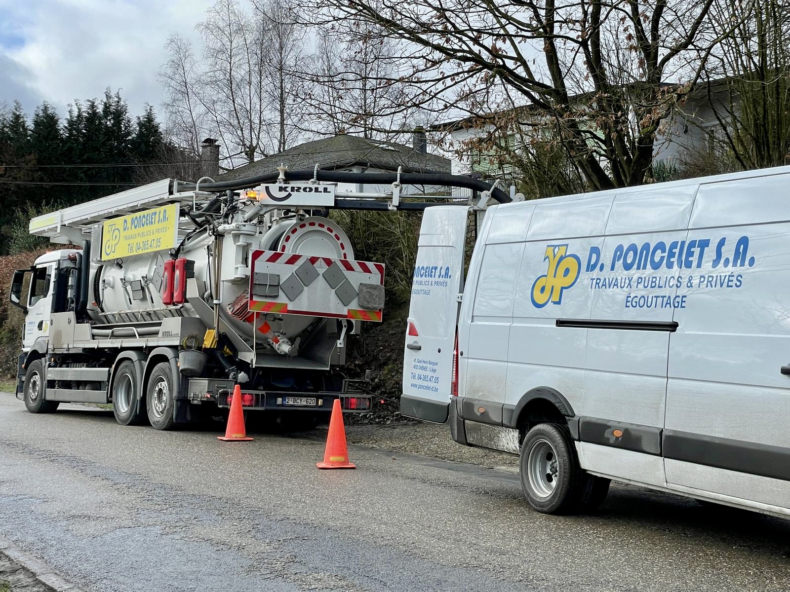 Poncelet-D Débouchage camion